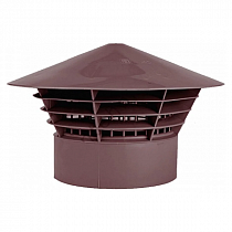 Зонт вентиляционный канализационный 160мм красный FLEXTRON на сайте Стройсервис
