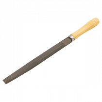 Напильник полукруглый 200мм с деревянной ручкой 42508 КУРС на сайте Стройсервис

