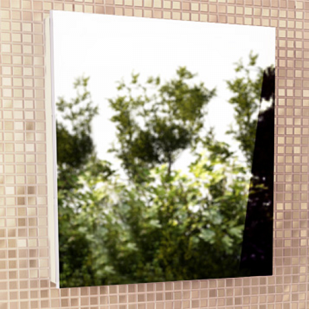 Шкаф-зеркало Диана-60 белый глянец COMFORTY на сайте Стройсервис
