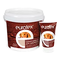 "EUROTEX" (шпатлевка для дерева) сосна 0,225 кг на сайте Стройсервис
