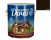 Покрытие защитно-декоративное Любимая Дача палисандр 2,7л  на сайте Стройсервис
