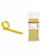 Хомут-липучка ХЛ 12х135 мм желтый (20 шт) TDM на сайте Стройсервис

