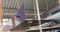 Планка карнизная 250*100*2м RAL 8017 Шоколад на сайте Стройсервис
