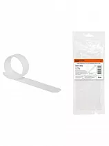 Хомут-липучка ХЛ 12х135 мм белый (20 шт) TDM на сайте Стройсервис
