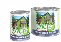 Грунтовка ГФ-021 красно-коричневая 0,8кг ЭКО на сайте Стройсервис
