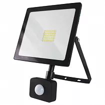 Прожектор светодиодный 50Вт IP65 6500К черный с датч. движ. СДО-04-050Н-Д Народный ТДМ на сайте Стройсервис
