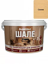 Лак тонирующий для древесины ШАЛЕ 2,5кг Сосна АКВАТЕКС на сайте Стройсервис

