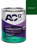 Эмаль ПФ-115 зеленая 0,8кг "АС12" на сайте Стройсервис
