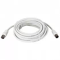 Шнур TV Plug - TV Jack 7м бел. Rexant 18-0006 на сайте Стройсервис
