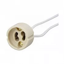 Патрон Vossloh Schwabe 31001 GU10 GZ10 LCP с проводами 1кв.мм l=120mm на сайте Стройсервис
