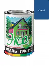 Эмаль ПФ-115 ЭКО синяя фас. 0.8 кг на сайте Стройсервис
