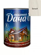 "Любимая дача" - тектурное покрытие 0,75 л (белый) на сайте Стройсервис
