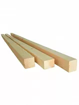 Брусок профилированный 40*40*3000 сорт АВ Хвоя на сайте Стройсервис
