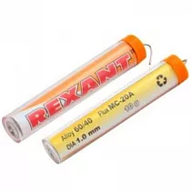 Припой с канифолью 10гр. d1.0мм Rexant 09-3101 на сайте Стройсервис
