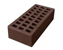 Кирпич одинарный пустотелый лицевой "Шоколад" Ревда на сайте Стройсервис
