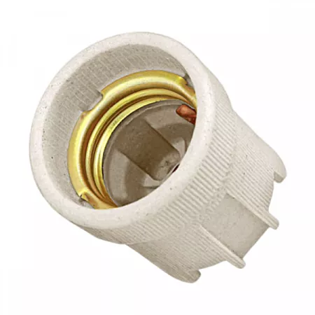 Патрон электрич. E27 Пкр27-04-К43 подвесной керамич. (с этикет.) IEK EPC10-04-01-K01 на сайте Стройсервис
