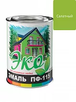 Эмаль ПФ-115 ЭКО салатная фас. 0.8 кг на сайте Стройсервис
