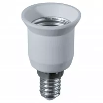 Патрон-переходник E14 на E27 71 988 NLA-E14-E27 Navigator 71988 на сайте Стройсервис
