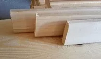 Нащельник Липа плоский 35*10мм *1,5м сорт А на сайте Стройсервис

