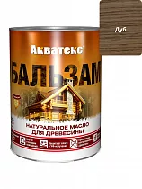 Бальзам Акватекс (масло для древесины) дуб 0,75л  на сайте Стройсервис
