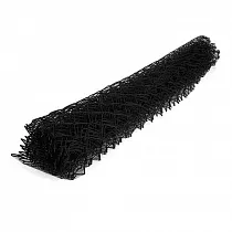 Сетка Рабица ЧЕРНАЯ 50/50 1500*10000 ПВХ (15м2) на сайте Стройсервис
