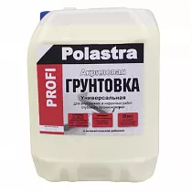 Грунтовка акриловая ПРОФИ 5л "Polastra" на сайте Стройсервис
