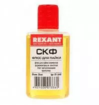 Флюс для пайки СКФ спирто-канифольный 30мл Rexant 09-3640 на сайте Стройсервис

