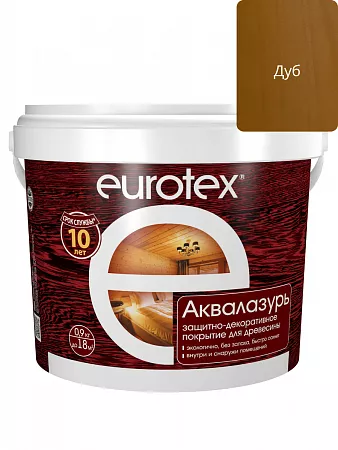 "EUROTEX" - текстурное покрытие 0,9 кг - дуб на сайте Стройсервис
