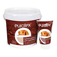 "EUROTEX" (шпатлевка для дерева) сосна 0,225 кг на сайте Стройсервис
