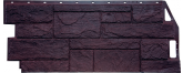 Фасадная панель "Камень природный", коричневый