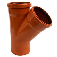 Тройник канализационный наруж. PP-H D160*45° Flextron на сайте Стройсервис
