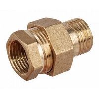 Американка 1 1/4" ВР-НР латунь никел. на сайте Стройсервис
