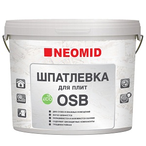 Шпатлевка для ОSB плит NEOMID 1,3 кг  на сайте Стройсервис
