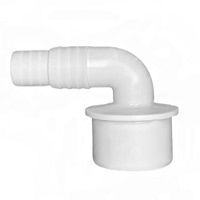 Адаптер для сливных шлангов 20х23х40 угол 90° белый на сайте Стройсервис

