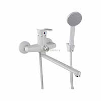 Смеситель для ванны PLStart PL2205-8 белый на сайте Стройсервис
