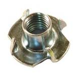 Гайка мебельная врезная DIN1624 M6*9 на сайте Стройсервис
