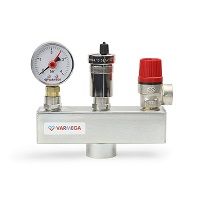 Группа безопасности котла 1", до 50 кВт, сталь VM16301 Varmega на сайте Стройсервис
