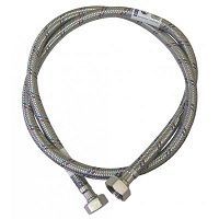 Подводка (соед.шланг) д/ воды резьба вн.- вн.  0,5 м на сайте Стройсервис
