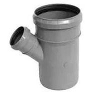 Тройник канализ. серый Ду 110*50*45° РР-Н Flextron на сайте Стройсервис
