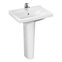 Умывальник-тюльпан "Визит" Santeri с пьедесталом  на сайте Стройсервис
