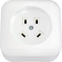 Розетка силовая для плит 4-м ОП 440В белая полистирол  на сайте Стройсервис
