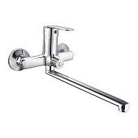 Смеситель для ванны Dokorona DK-7703-16 Хром  на сайте Стройсервис
