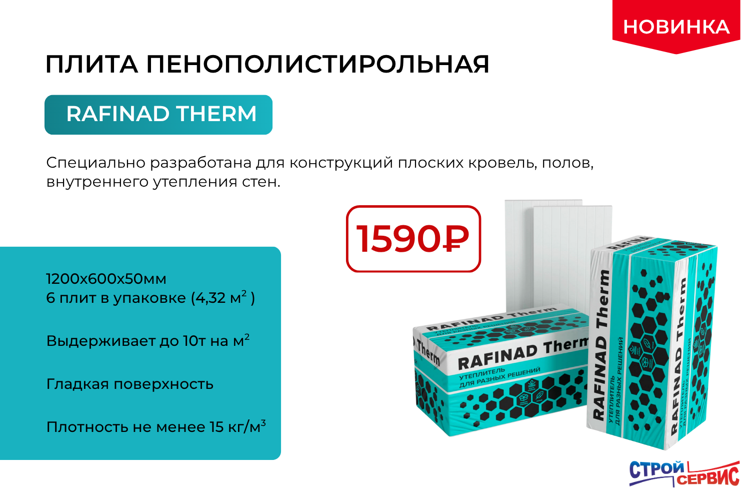 НОВИНКА на нашем складе - Термоплита RAFINAD THERM!