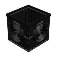 Дождеприемник Gidrolica Point ДП-30.30 пластиковый универсальный на сайте Стройсервис
