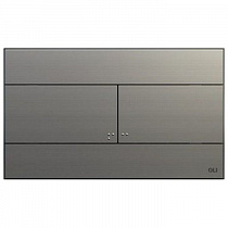 Панель механическая двойная Slim пластик (хром) Oliveira 659044 на сайте Стройсервис
