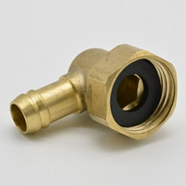 Штуцер угловой латунный (Фитинг концевой) 1/2-12 мм на сайте Стройсервис
