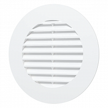 Решетка вент. приточно-вытяжная с фланцем пласт. 10RKL D100  на сайте Стройсервис
