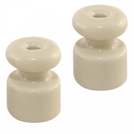 Керамический изолятор для ретро провода "ЭКО" кратно 25 шт сосна TDM на сайте Стройсервис
