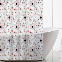 Занавеска для ВК 180*180см птички 79 ( Peva) Sanitaryware на сайте Стройсервис
