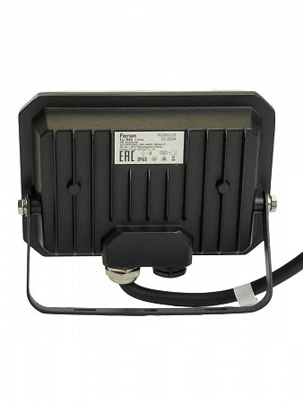 Прожектор светодиодный 30Вт IP65 6400К черн/матов рассеив 2850Лм Feron (4)